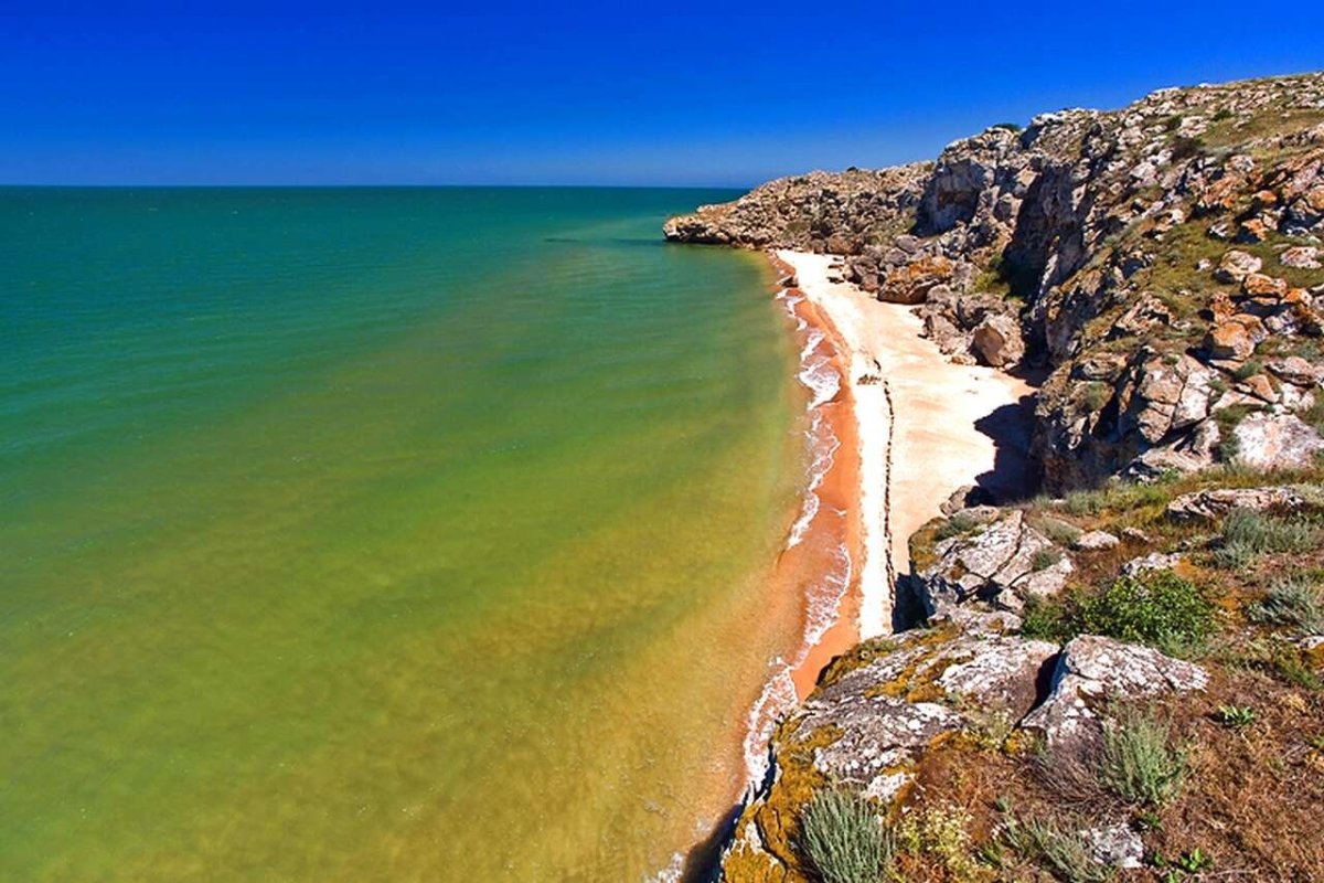 Генеральская бухта Азовское море