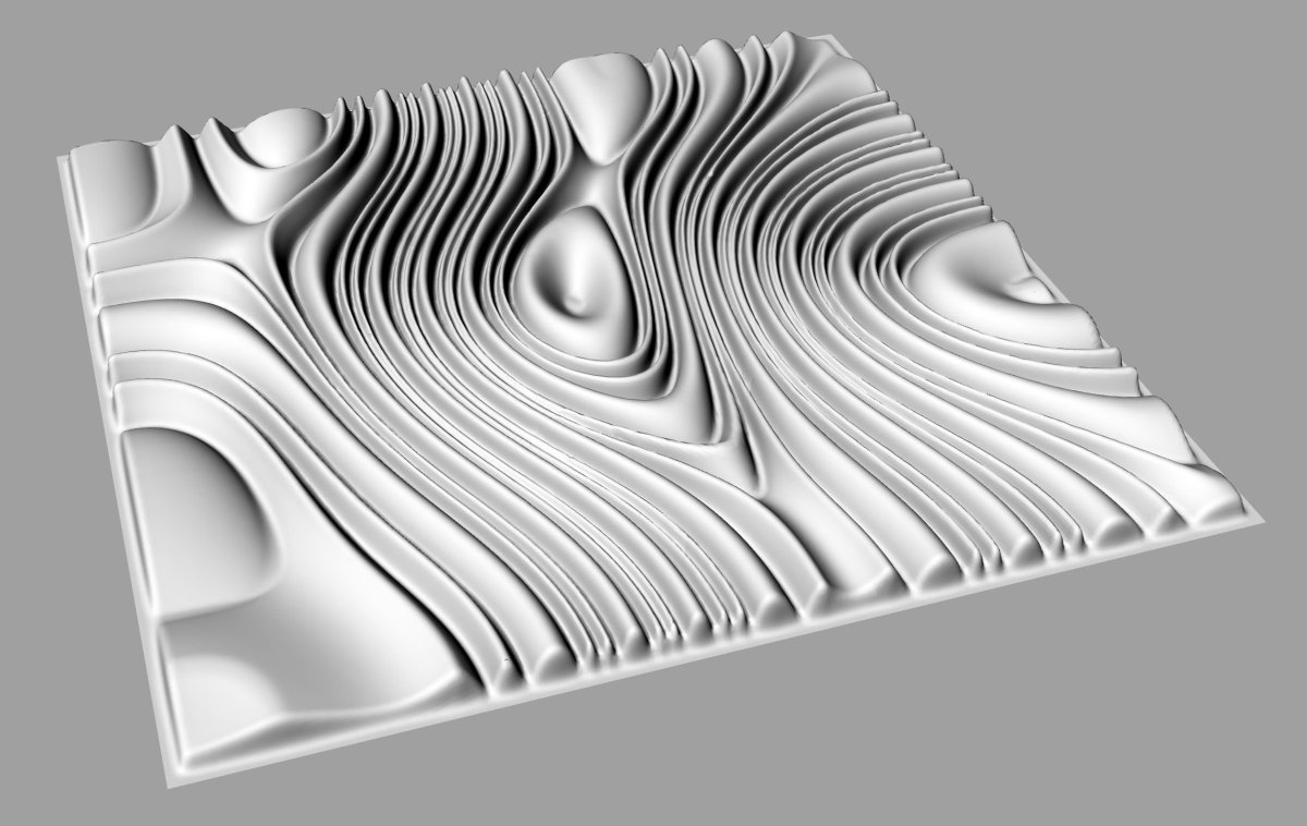 3ds Max 3d панели