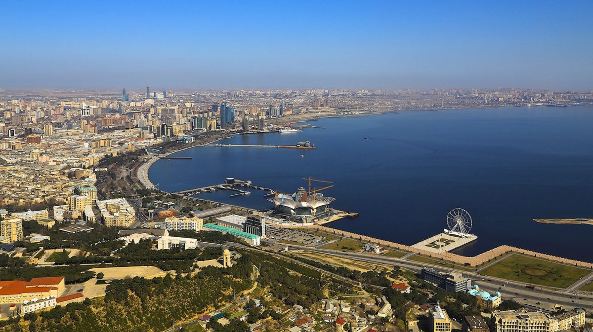 Бакинский Приморский бульвар в Баку