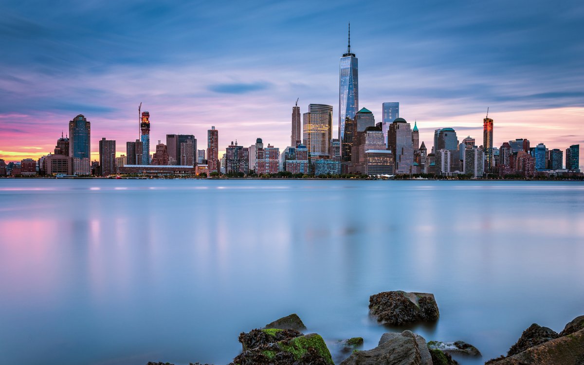 New York Манхэттен панорама