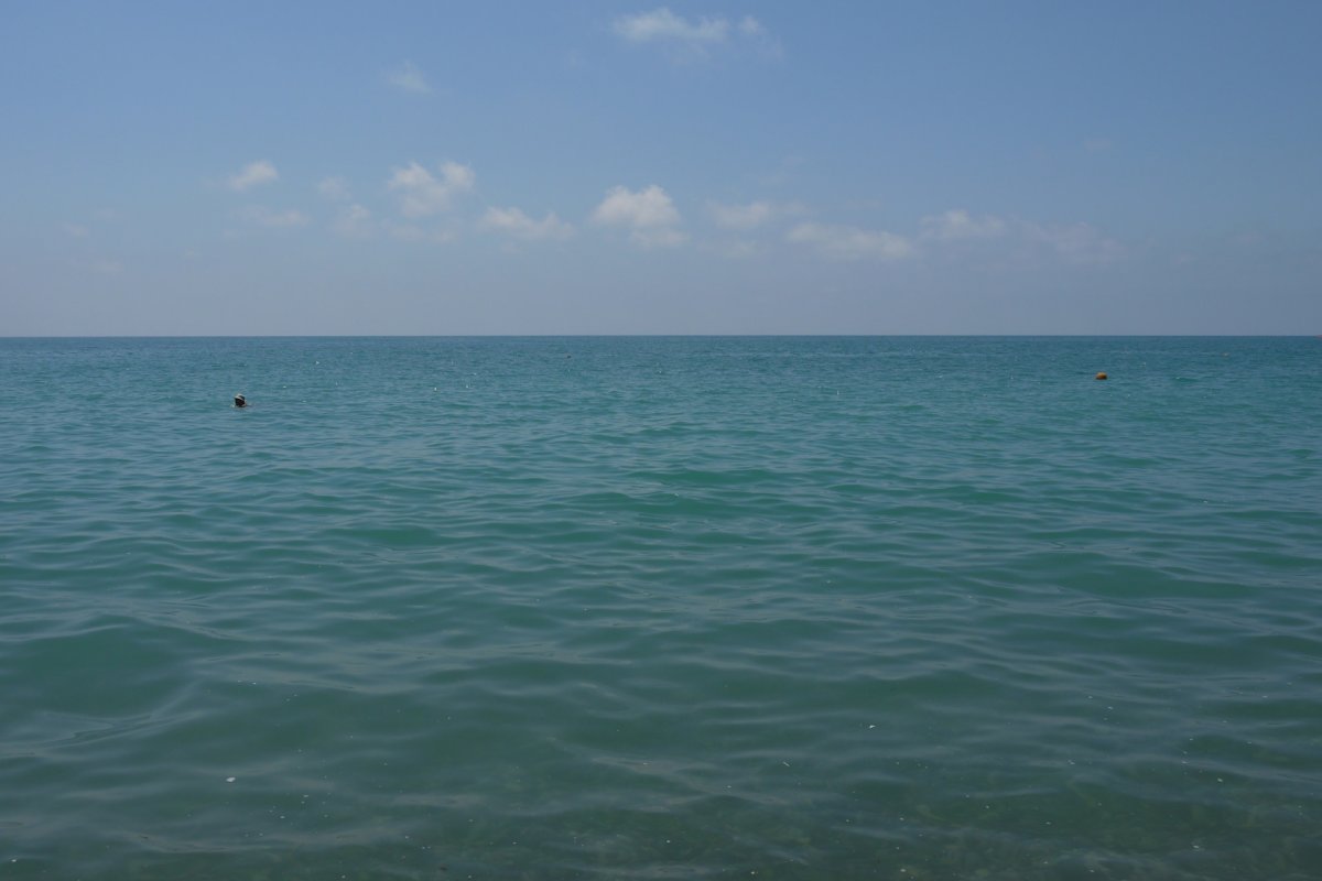 Черное море 150 метров