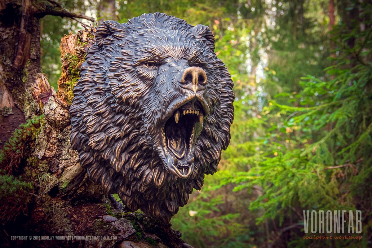 Angry Bear portrait
