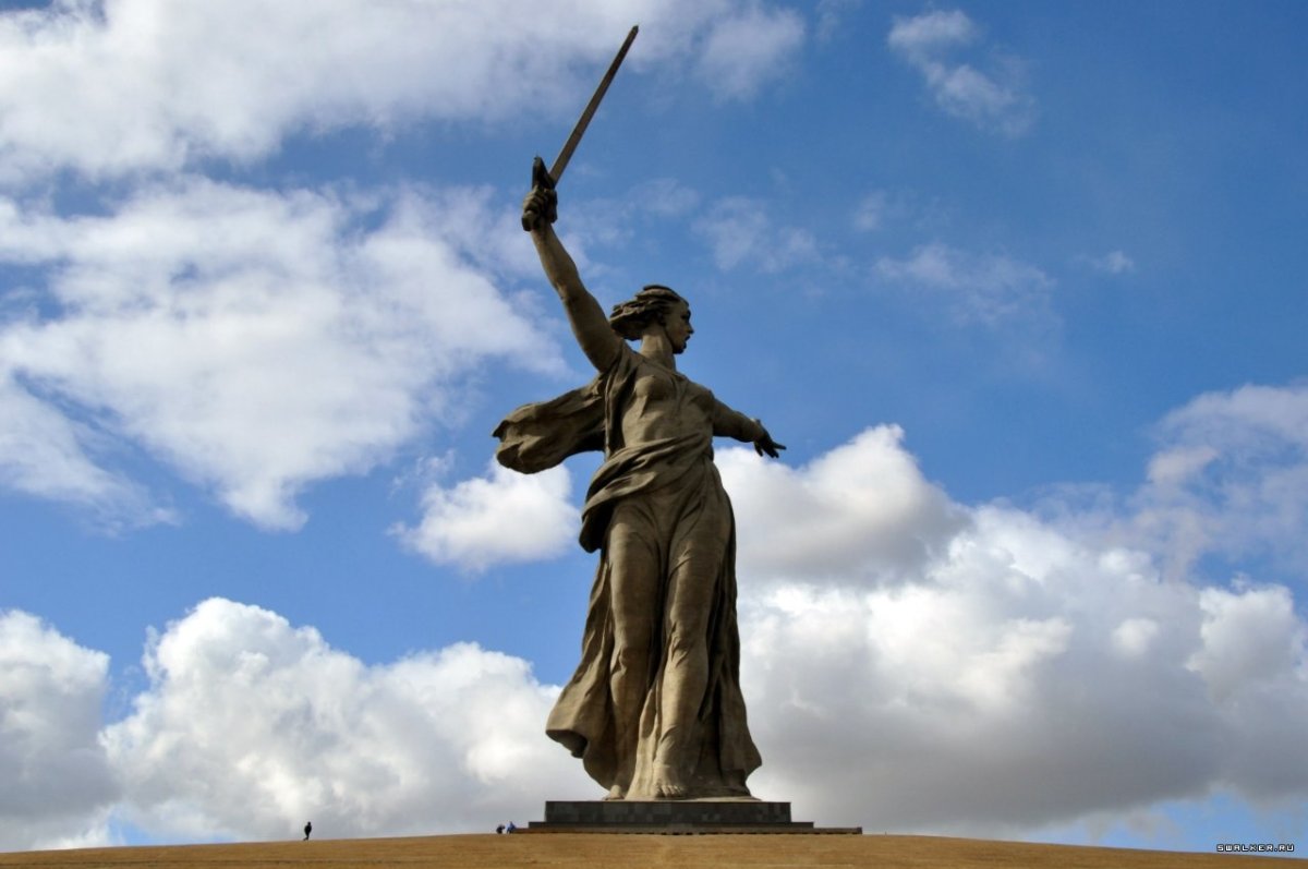 Символ Волгограда Родина мать