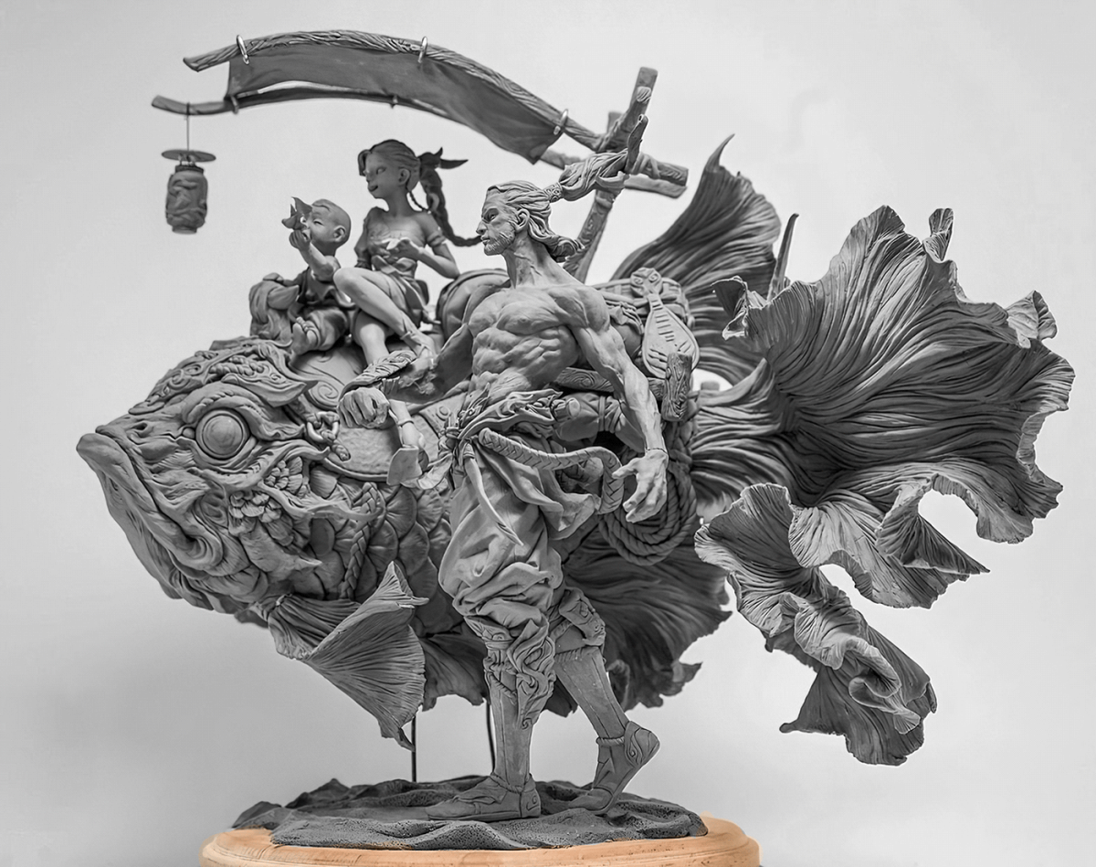 Скульптуры Yuanxing Liang