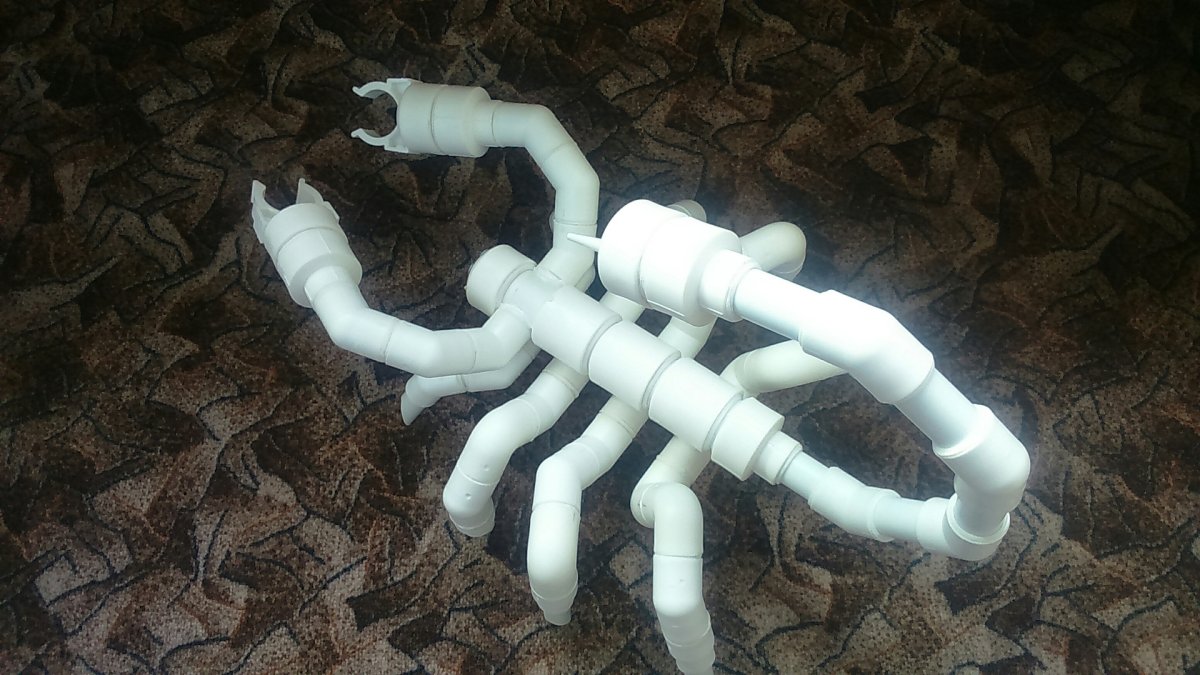Фигуры из ПВХ труб