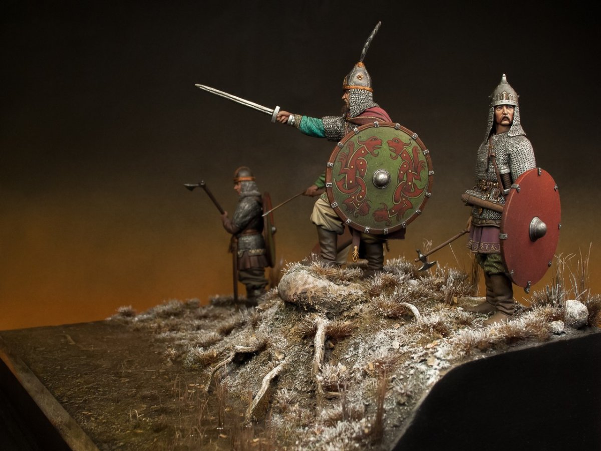 Altores Studio Miniatures русские дружинники