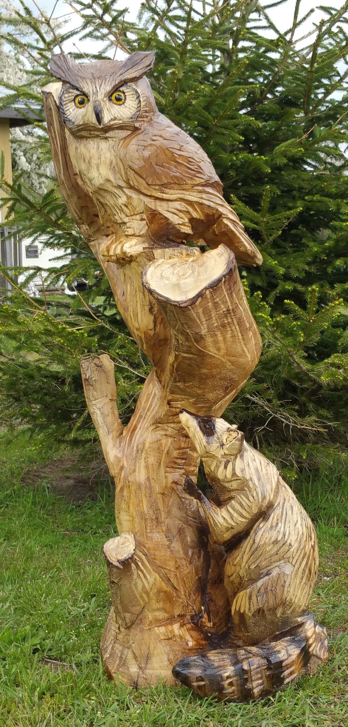 Деревянные фигуры