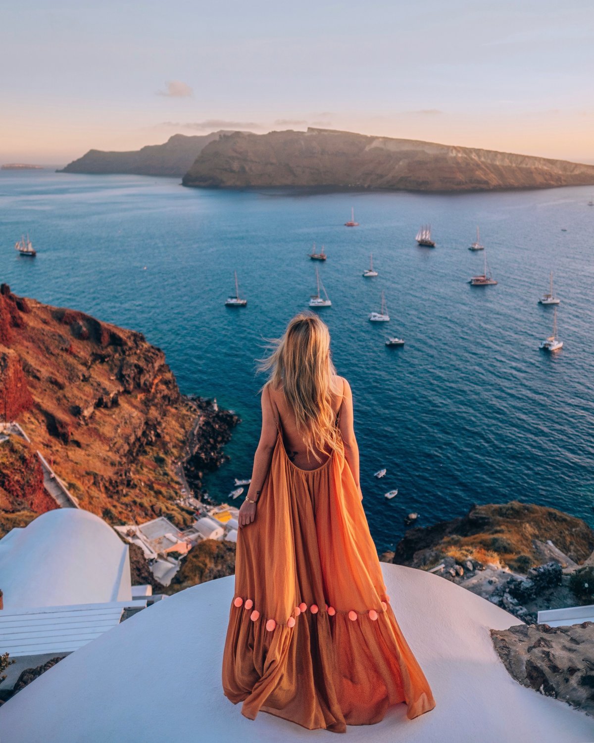 Платье Santorini Греция