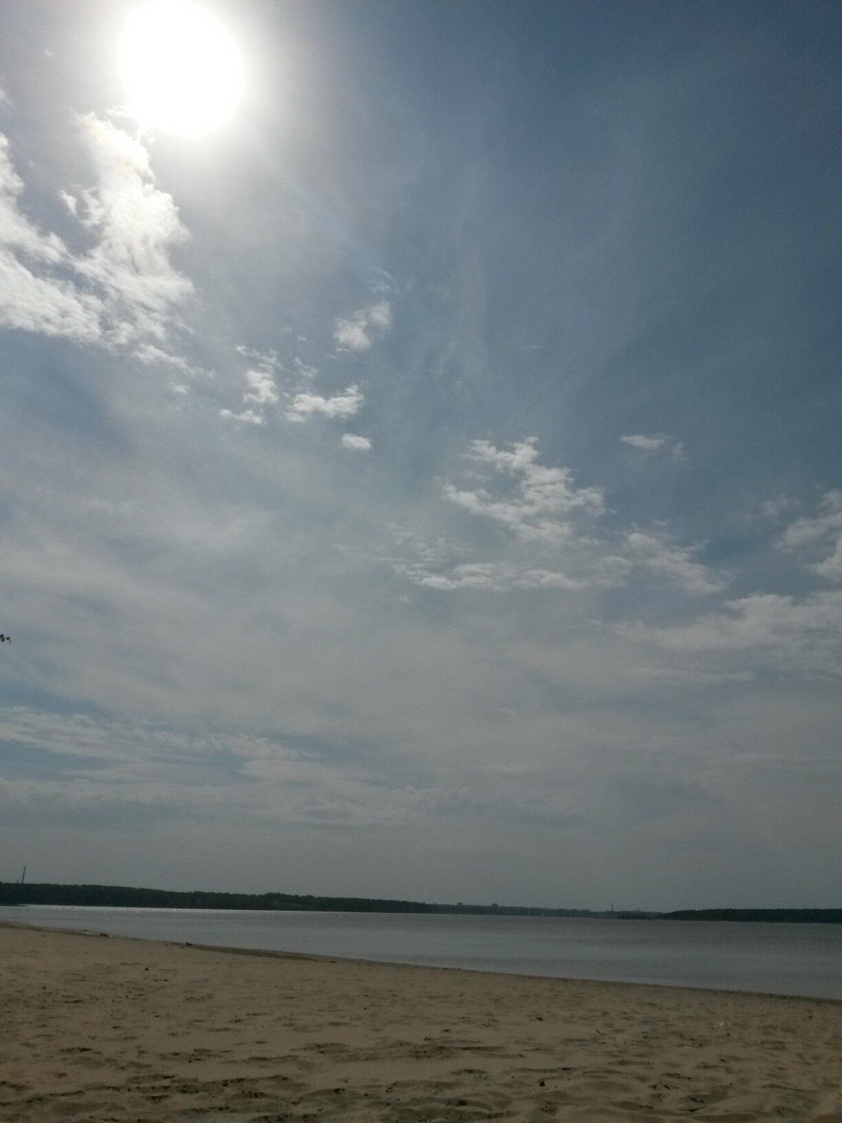 Новосибирское водохранилище Обское море