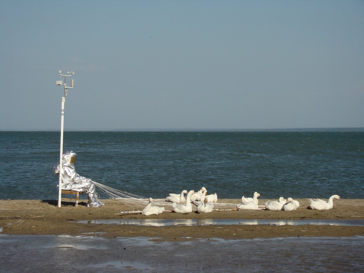 Обское море Новосибирск острова