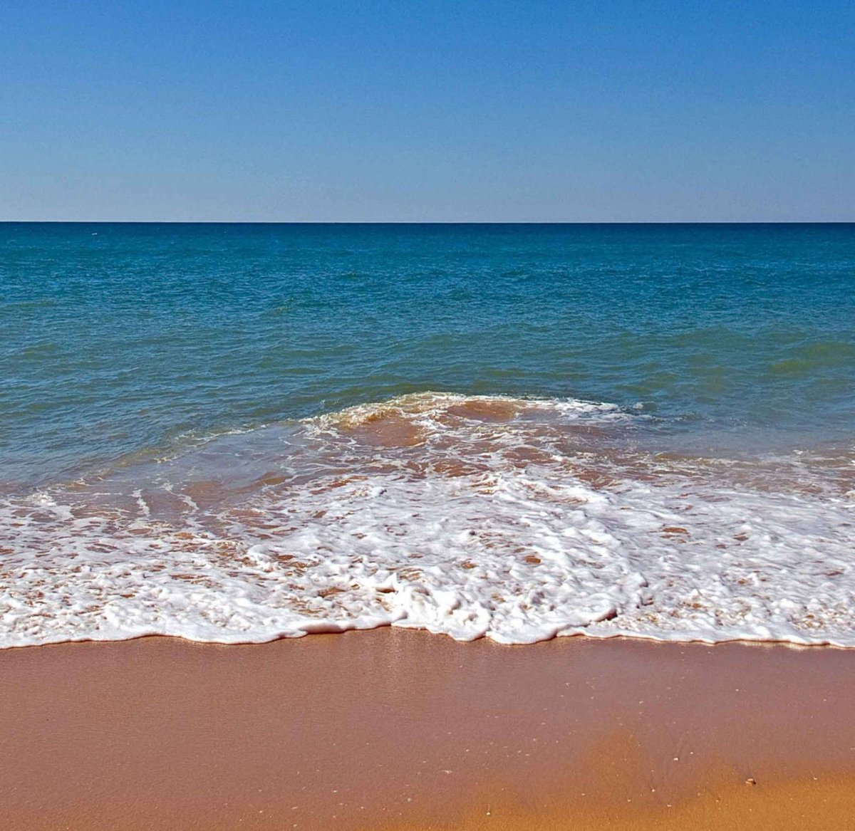Море песчаный пляж