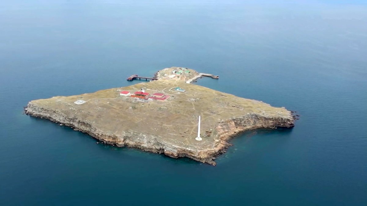 Поселок белое остров змеиный