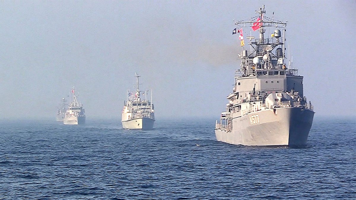 Военные учения НАТО В черном море