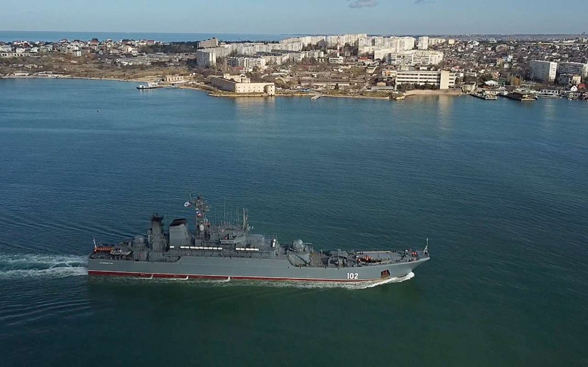 БДК Черноморского флота 7 кораблей