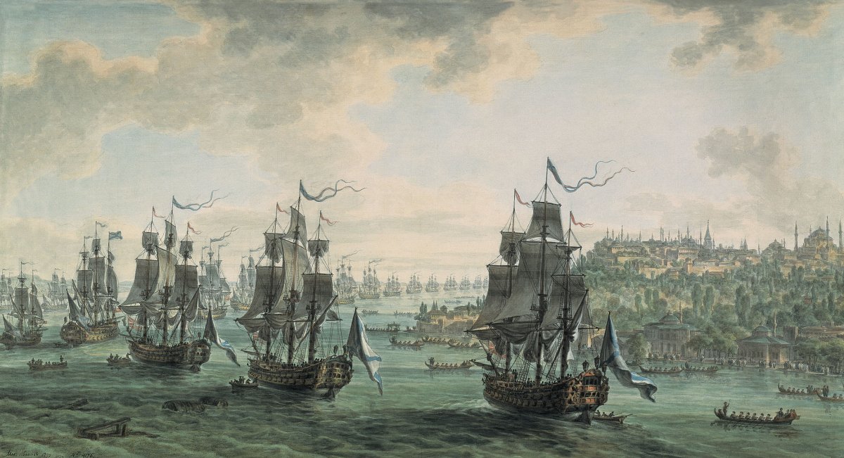 1798 Год эскадра Ушакова