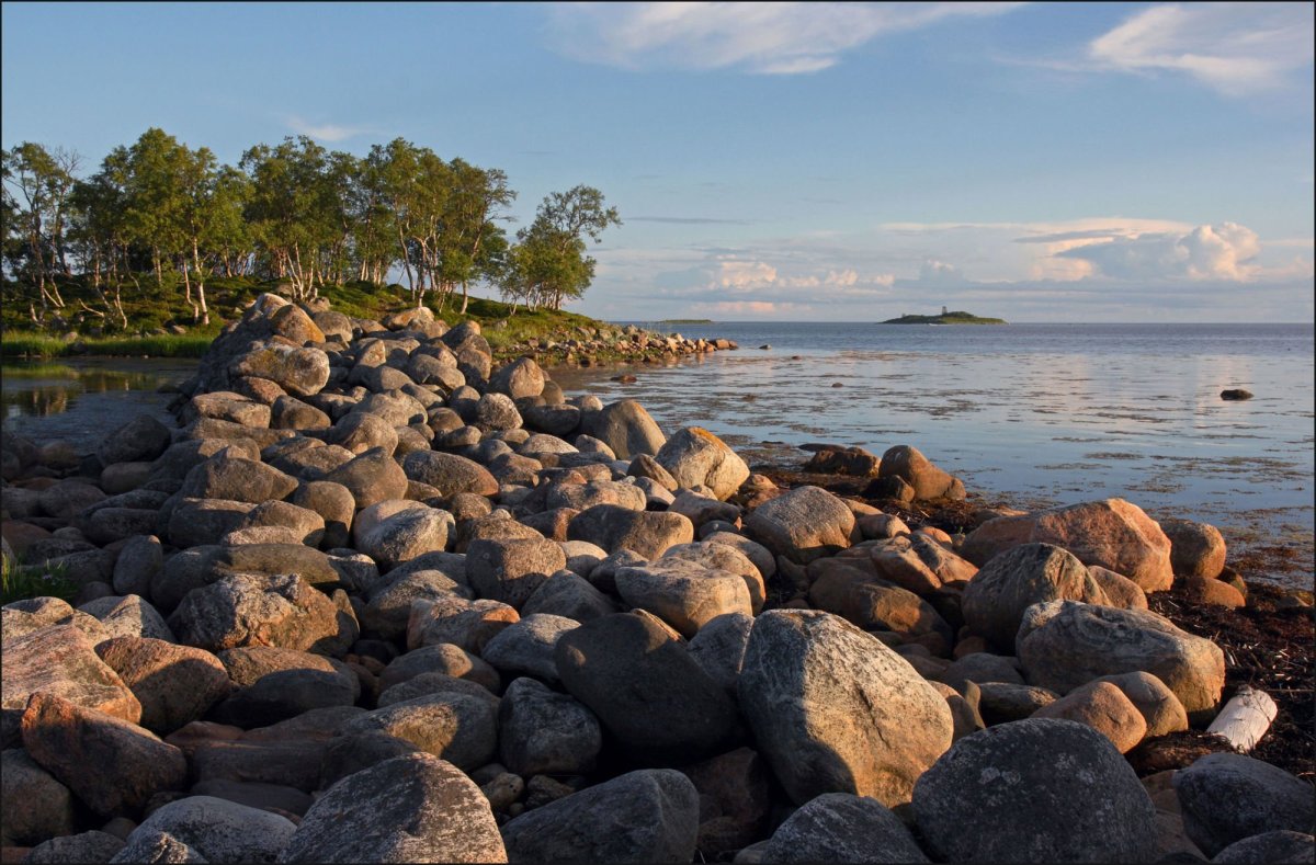 Белое море Соловецкие острова