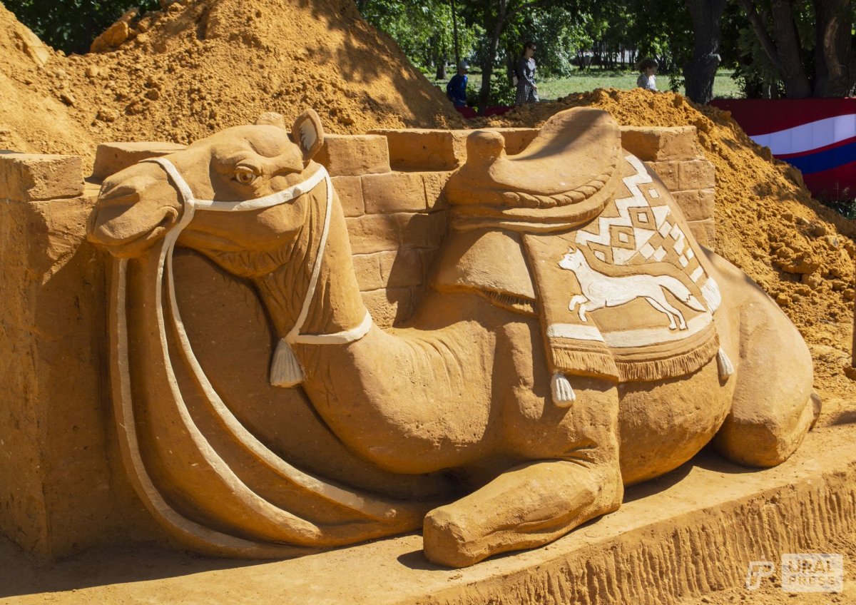 Песчаные скульптуры в Челябинске
