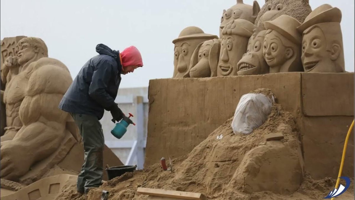 Фестиваль песчаных скульптур Sand Sculpture Festival