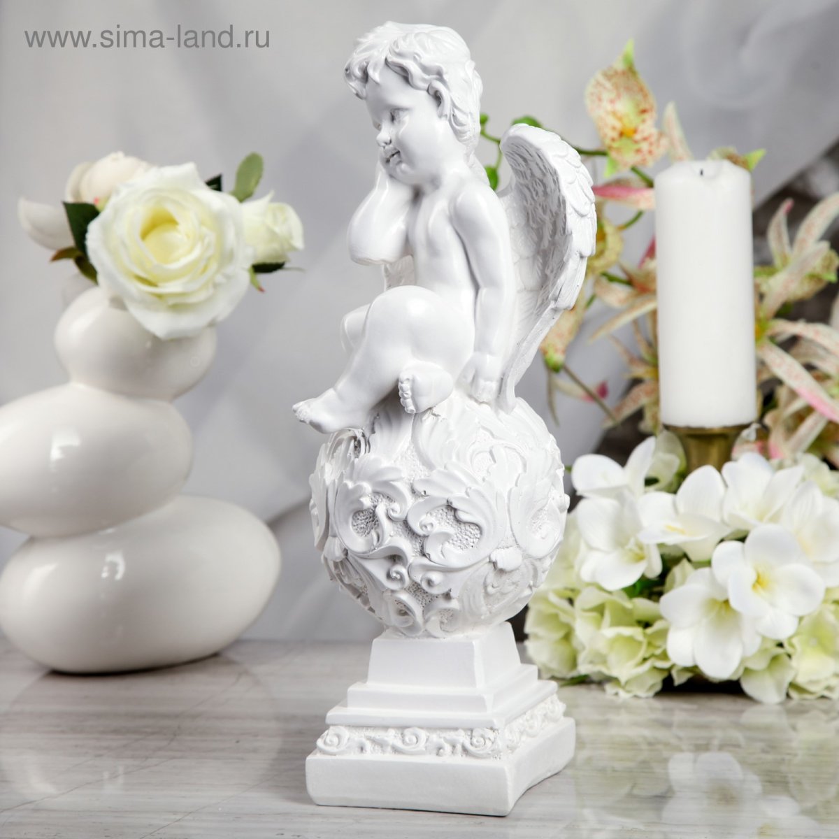Статуэтки ангелов в интерьере