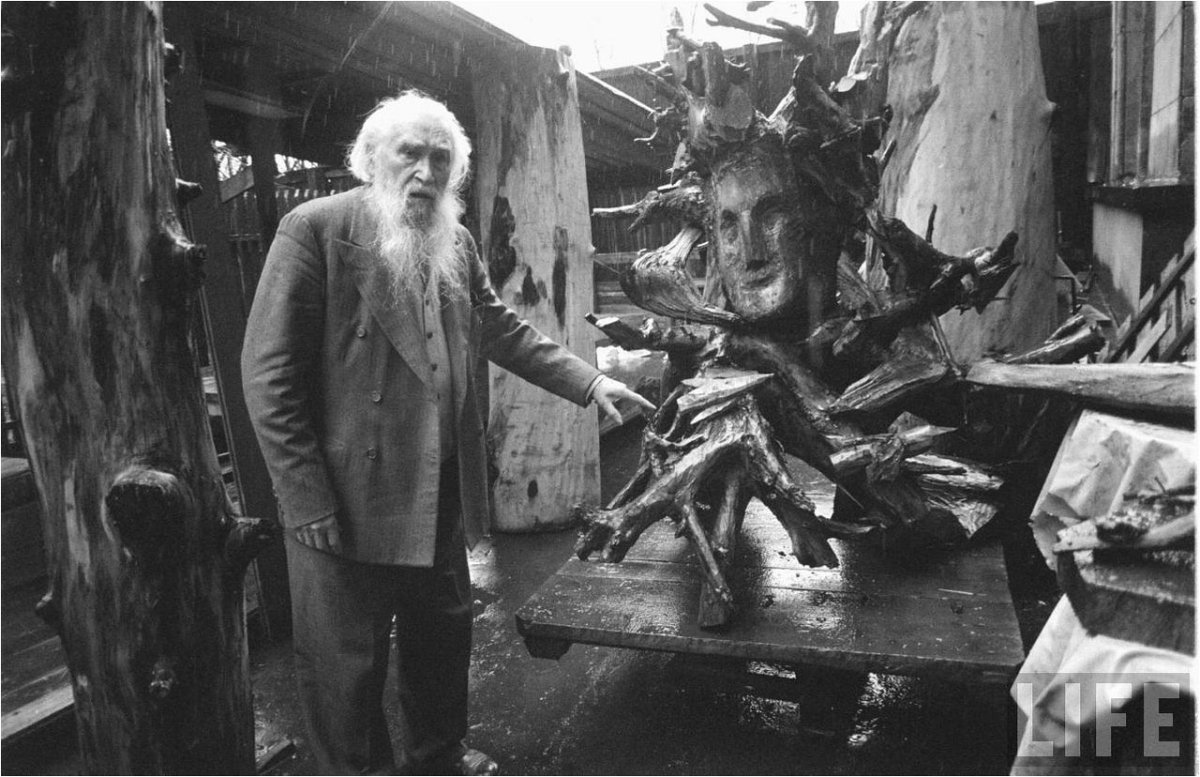 Мастерская Коненкова 1974
