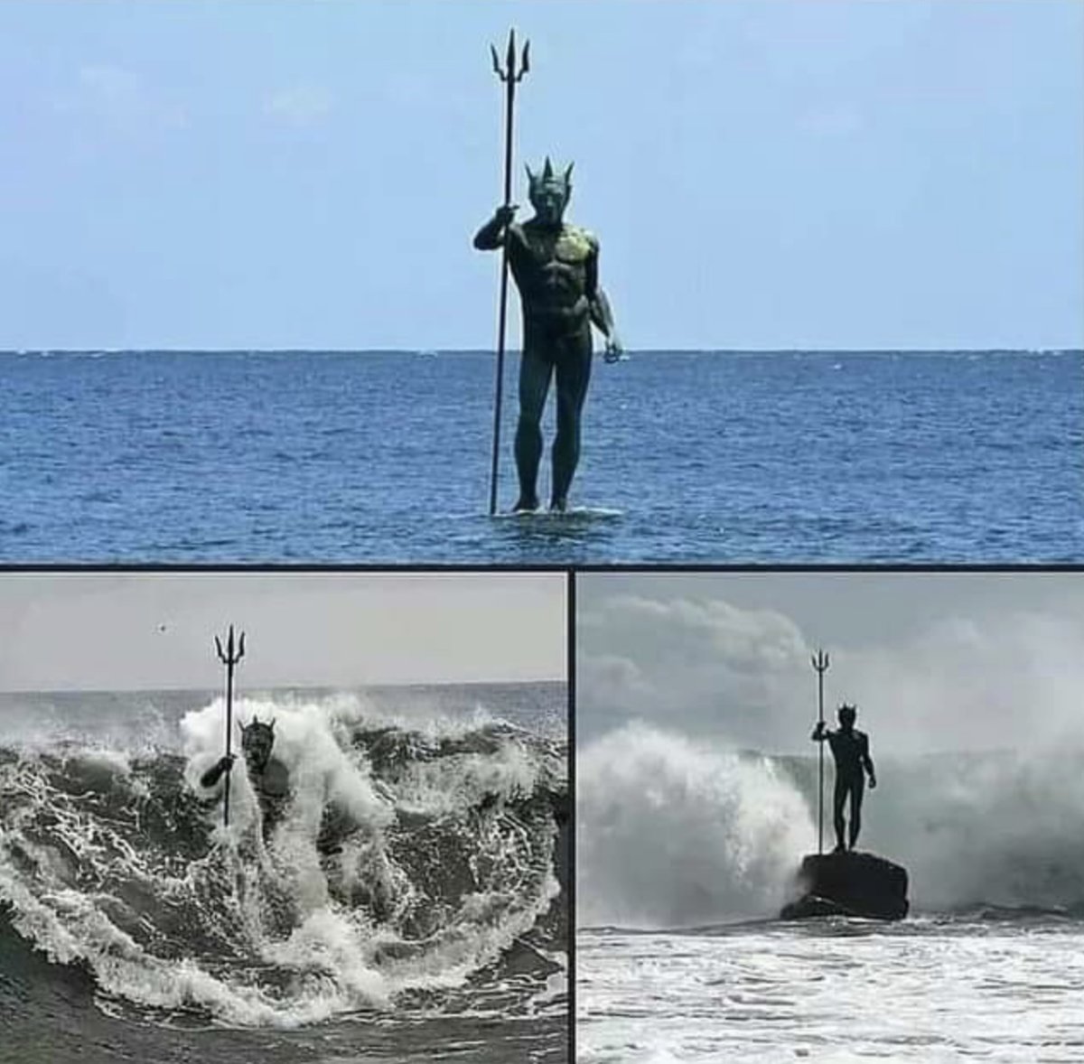 Статуя Нептуна Гран Канария