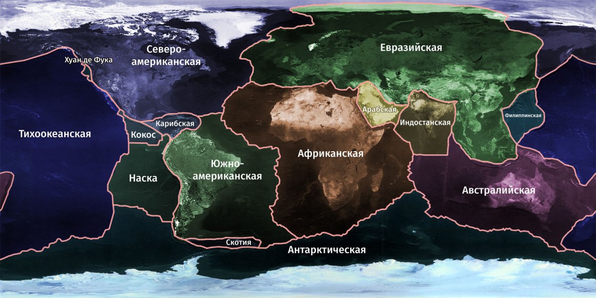 Тектонические литосферные плиты