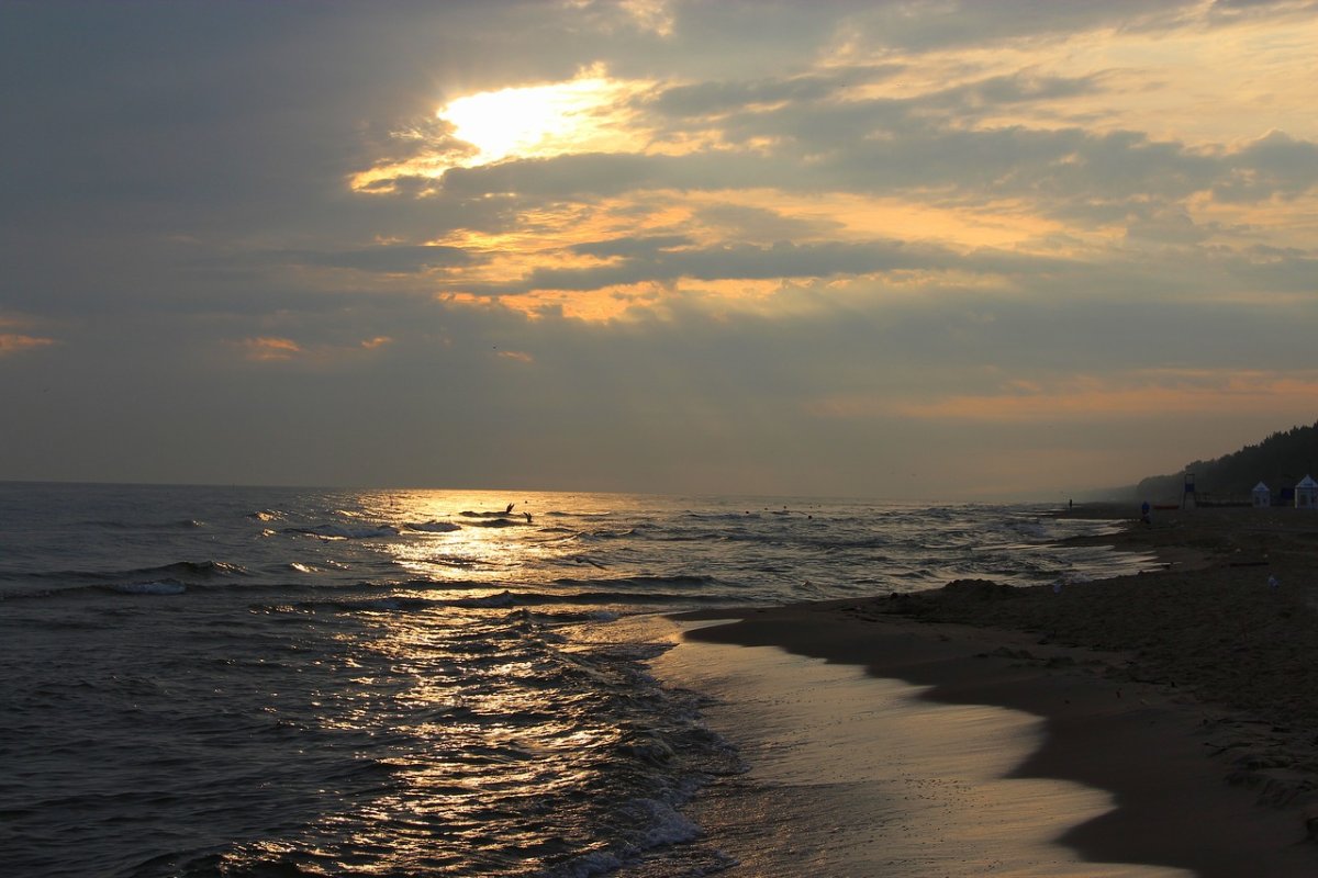 Балтийское море Горизонт