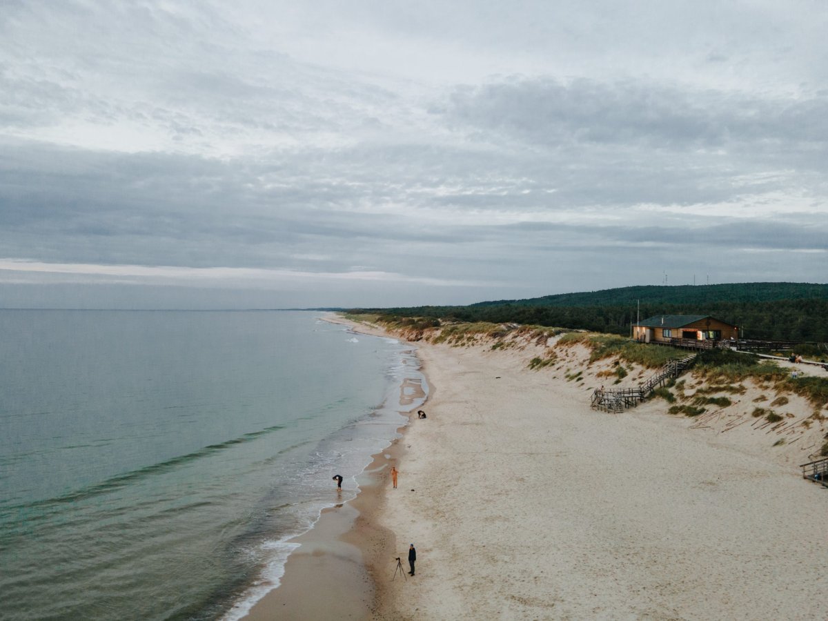 Балтийское море в марте