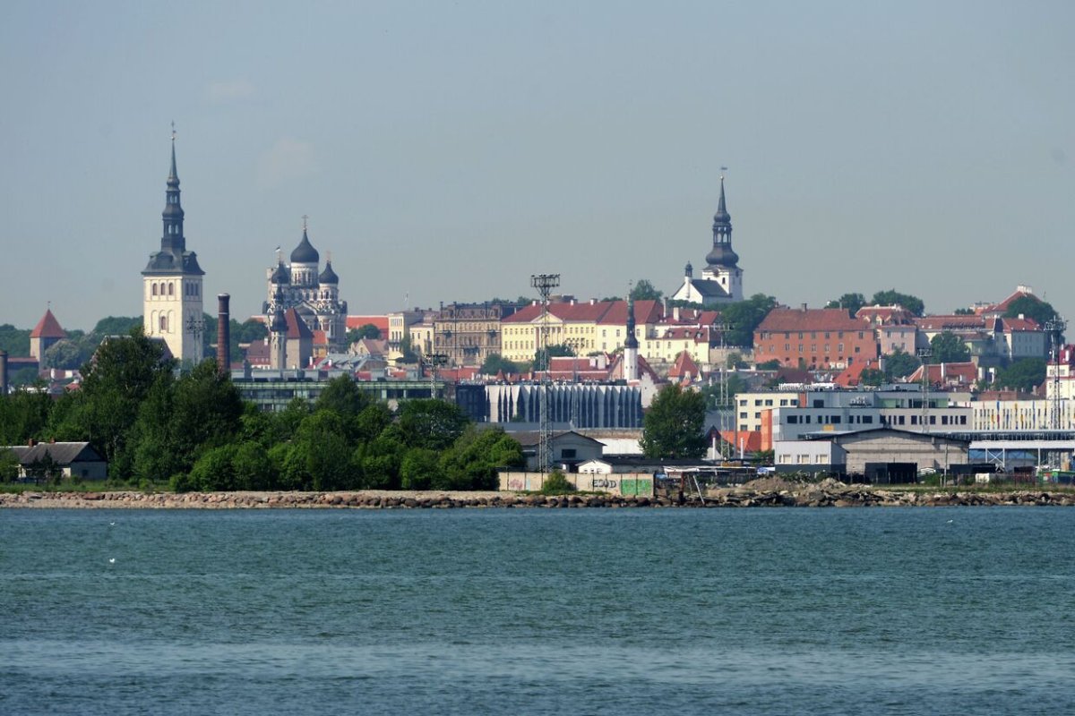Таллинн вид с моря