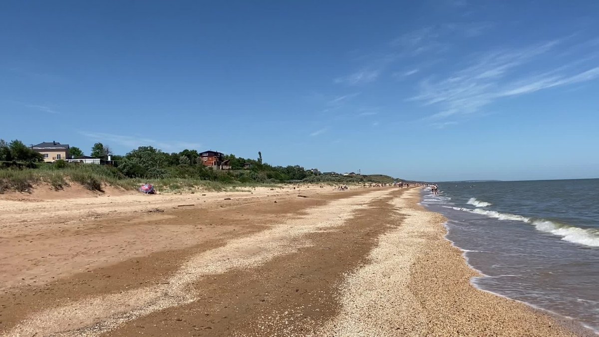 Пересыпь Азовское море 2022