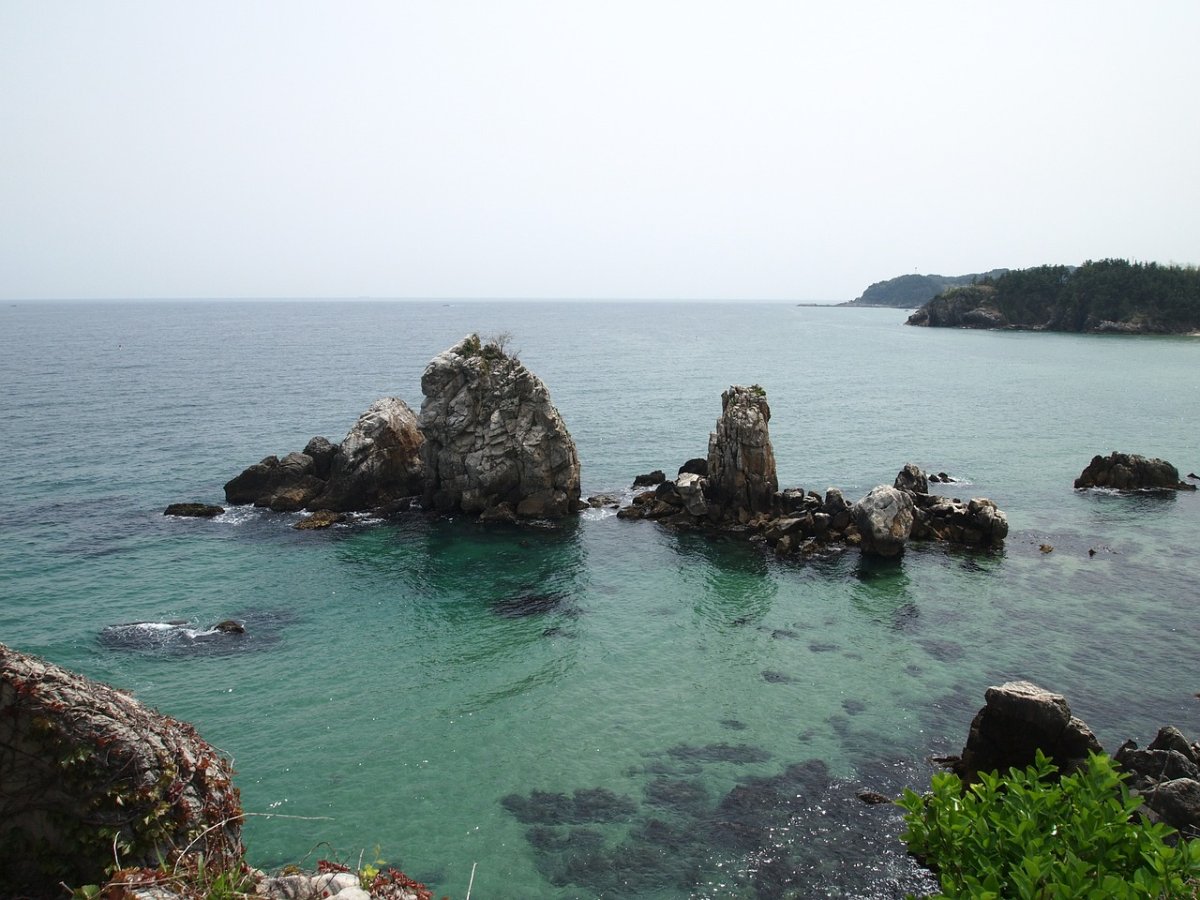 Восточное море в Южной Корее