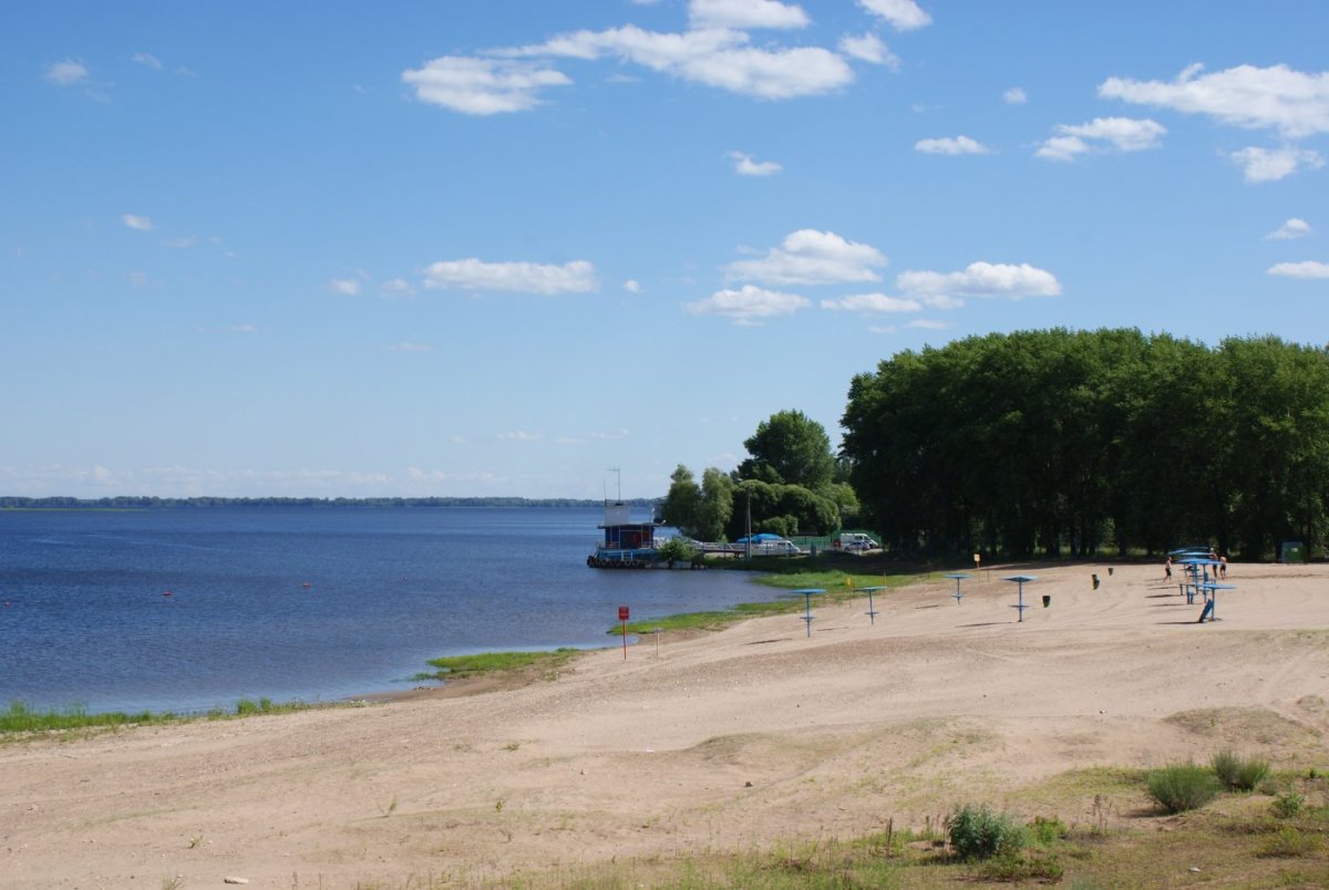 Городской пляж Сызрань
