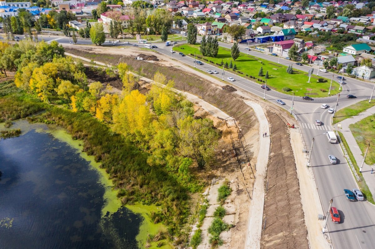 Сызрань новая набережная