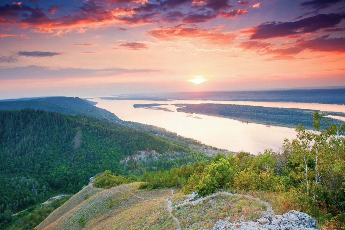 Самара Жигулевский заповедник гора Стрельная