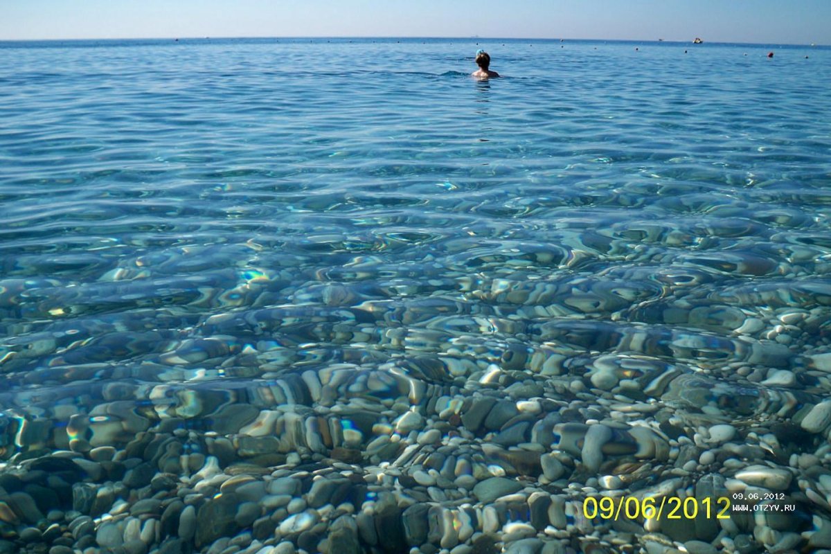 Турция Средиземное море прозрачность воды