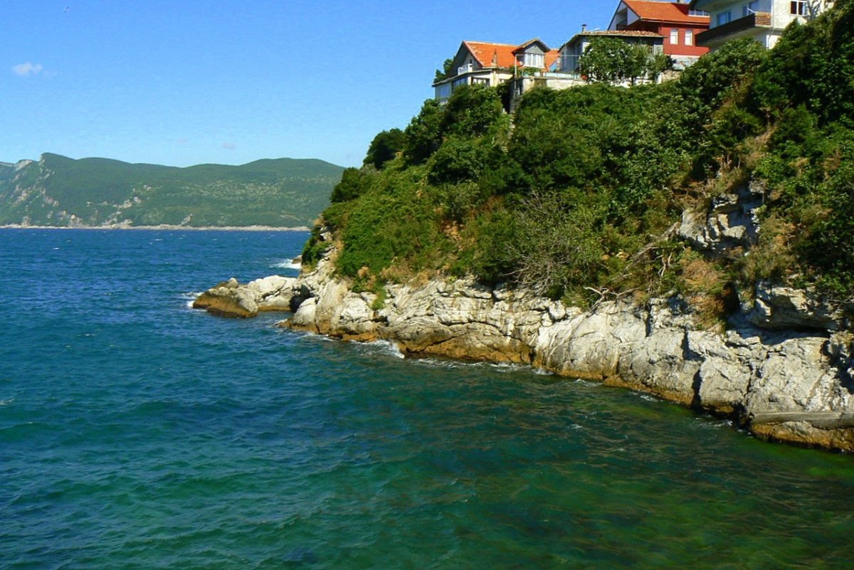 Берег Турции чёрное море Амасра