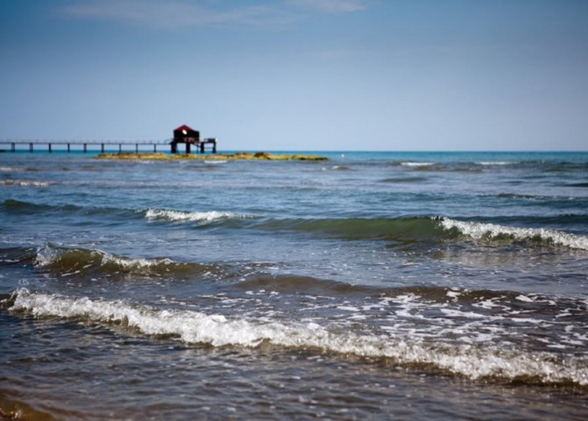 Каспийское море в Сумгаите