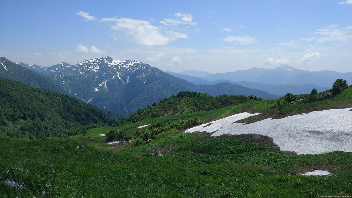 Адыгея плато Лаго Наки природа