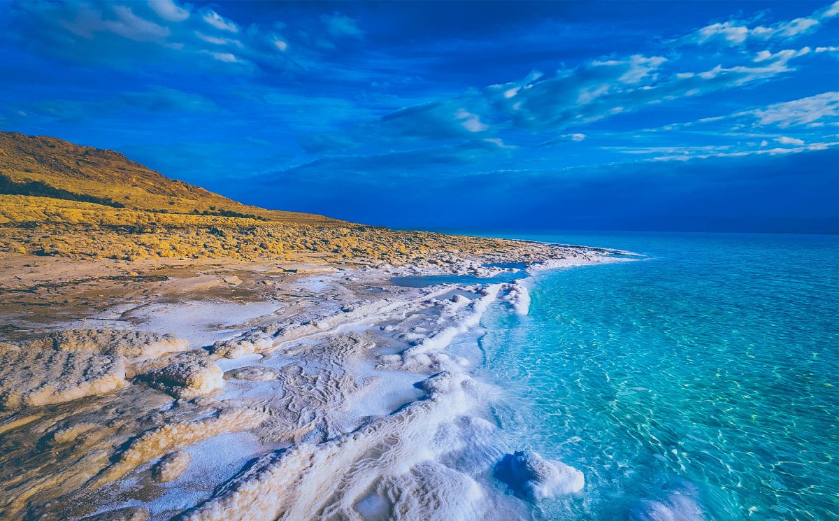 Красное море берег