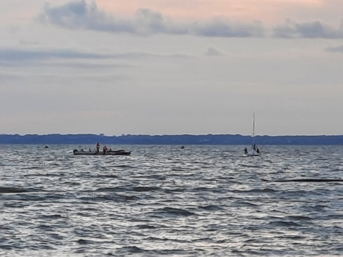 Новосибирское водохранилище Обское море
