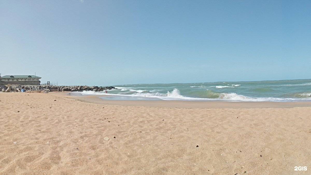 Калмыкия Лагань Каспийское море пляж