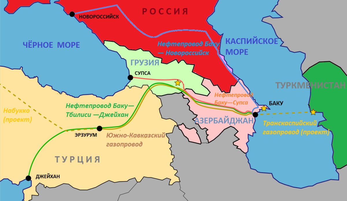Нефтепровод Баку - Супса