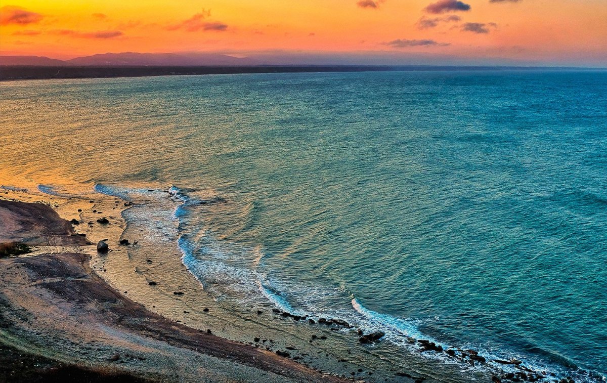 Дагестанское побережье каспийского моря