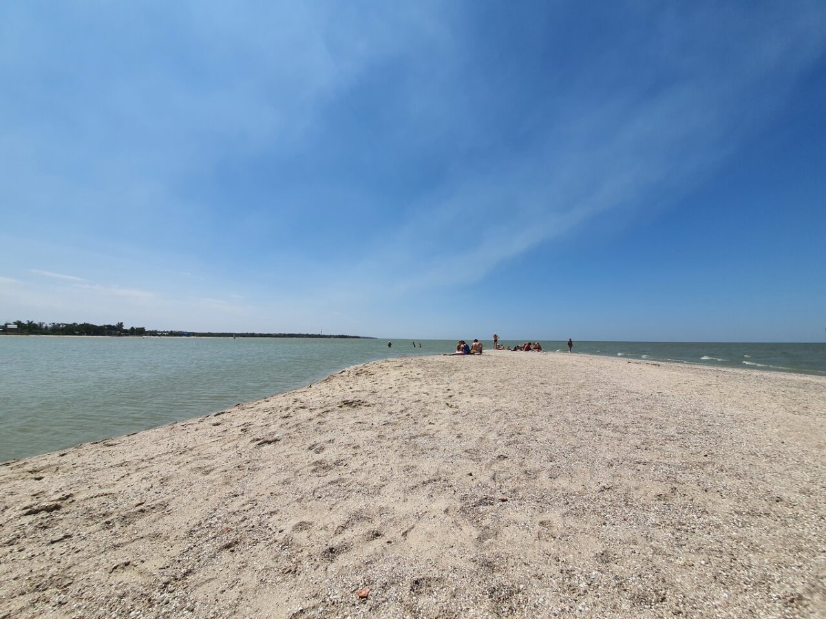 Павло-Очаковская коса Азовское море
