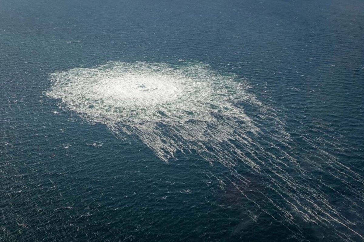 Взрыв в Балтийском море