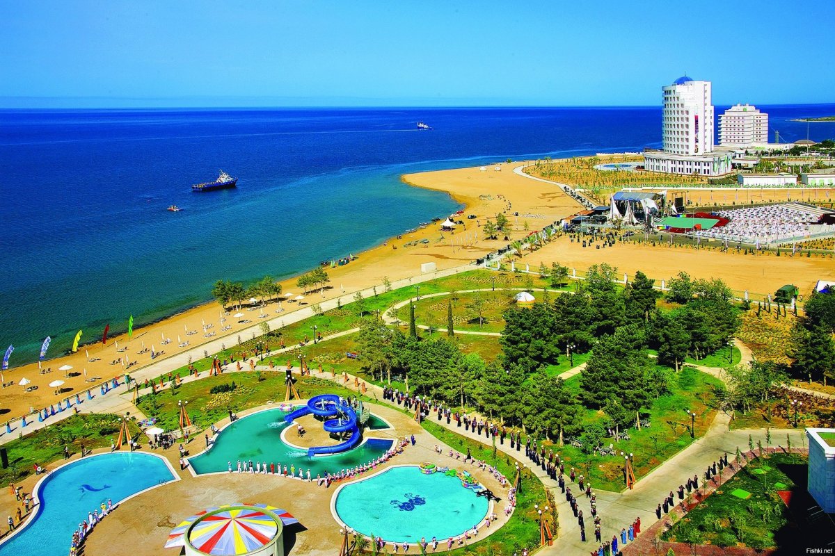 Каспийское море Аваза
