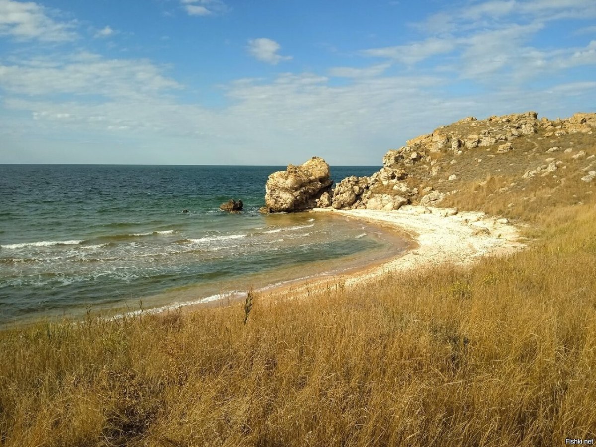 Крымские пляжи Азовского моря