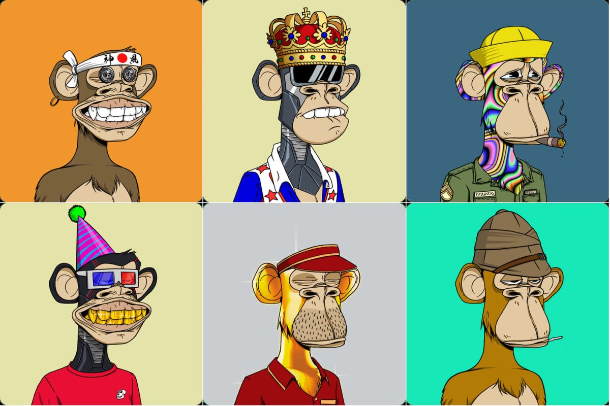 Bored Ape Yacht Club NFT коллекция