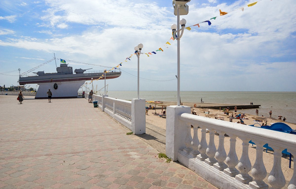 Приморско-Ахтарск набережная
