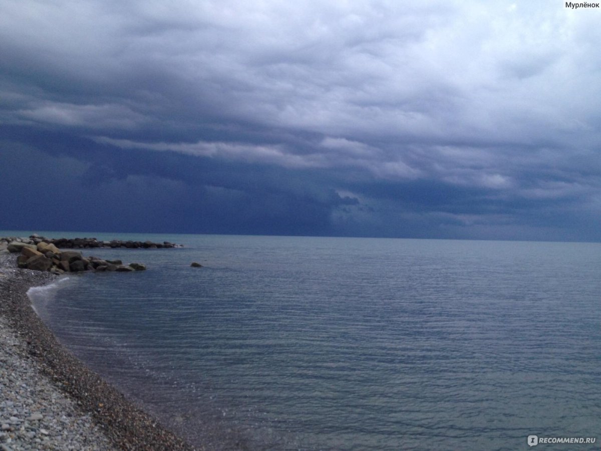 Черное море Якорная щель
